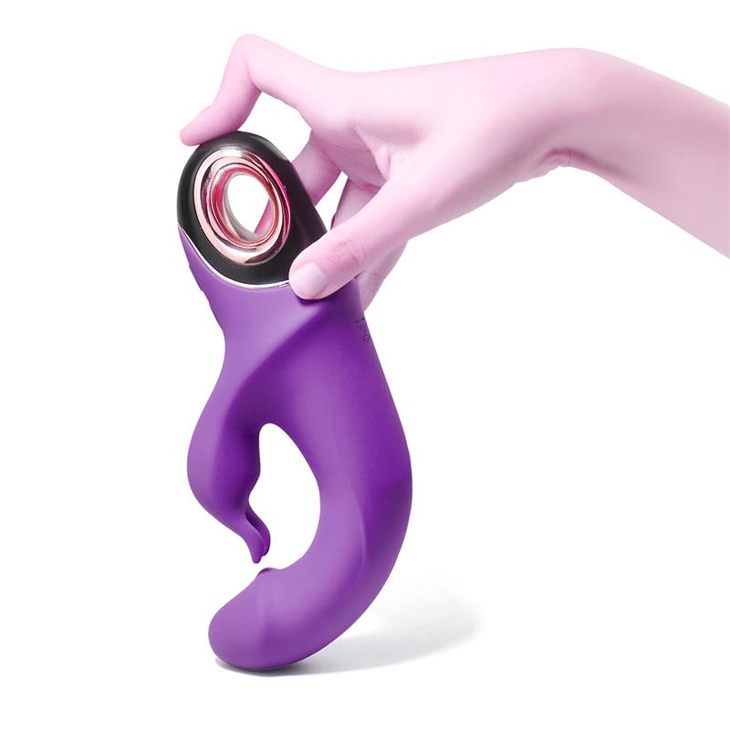 URBAN SKY - VIBRADOR CON ROTACIÓN 360º PURPURA