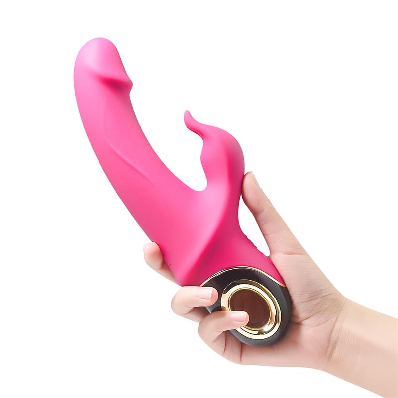 URBAN SKY - VIBRADOR CON ROTACIÓN 360º ROSA