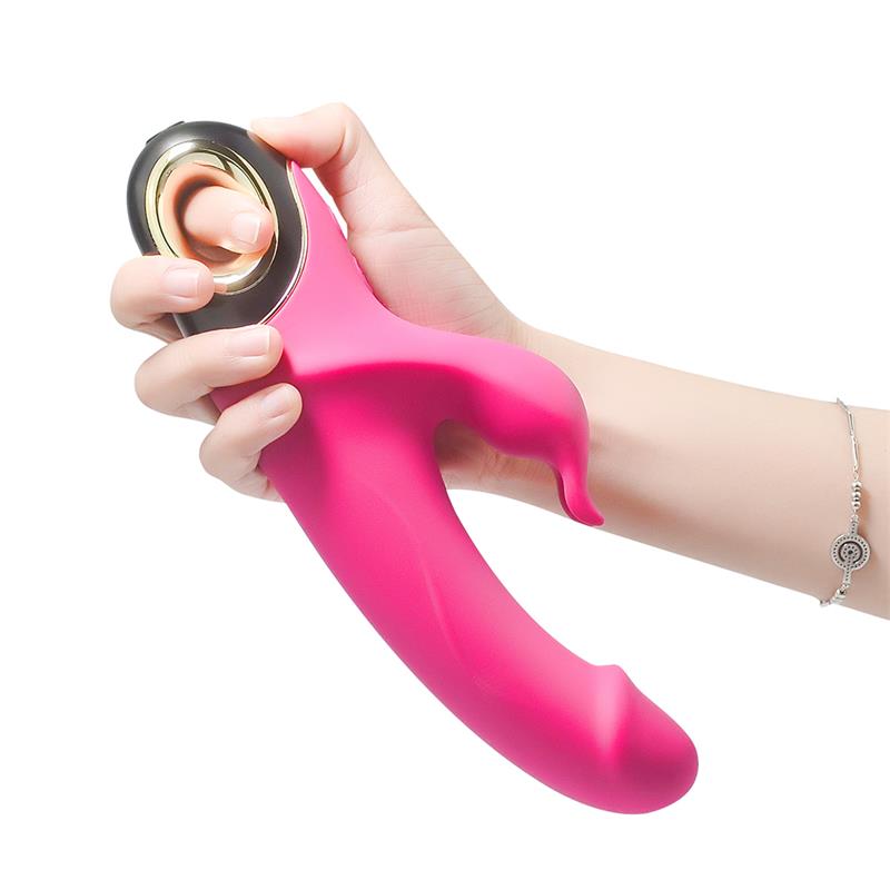 URBAN SKY - VIBRADOR CON ROTACIÓN 360º ROSA