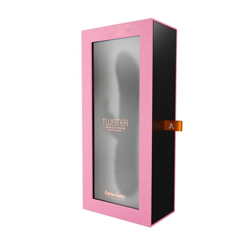 ADRIEN LASTIC - VIBRADOR CON ROTACIÓN 360° TWISTER