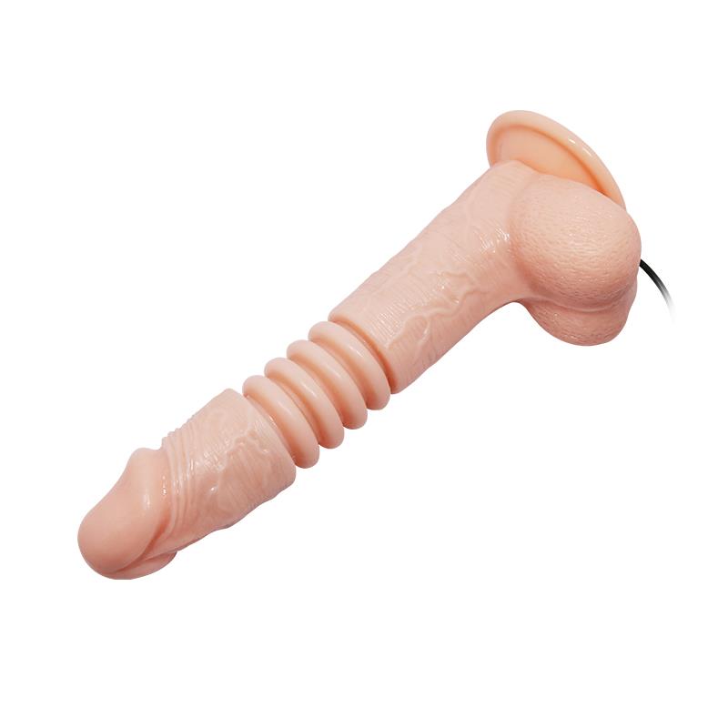 BAILE - VIBRADOR CON ROTACIÓN Y MOVIMIENTO TELESCÓPICO THUNDER UP