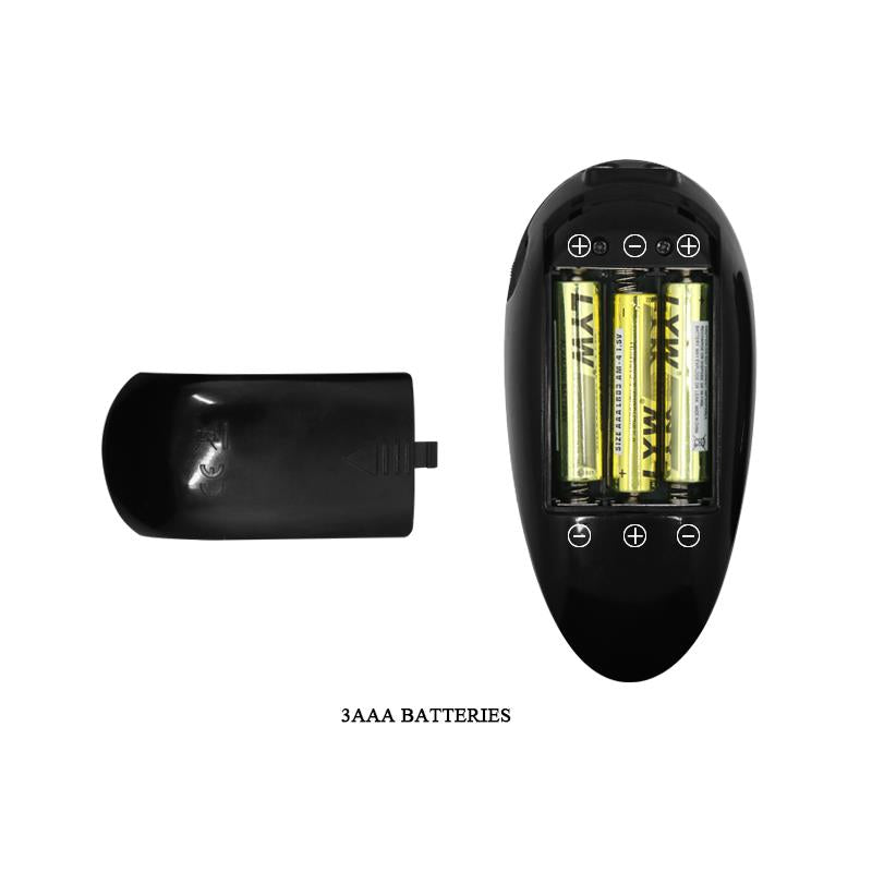 BAILE - VIBRADOR CON ROTACIÓN Y MOVIMIENTO TELESCÓPICO THUNDER UP