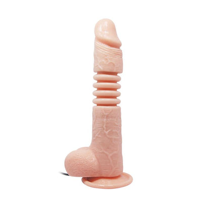 BAILE - VIBRADOR CON ROTACIÓN Y MOVIMIENTO TELESCÓPICO THUNDER UP