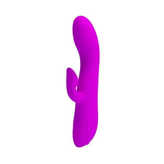 PRETTYLOVE - VIBRADOR CON SUCCIONADOR DE CLÍTORIS