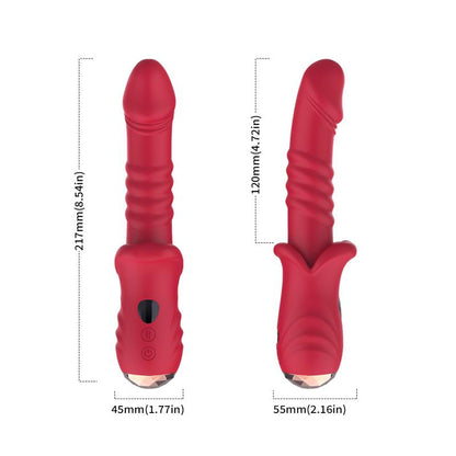 URBAN SKY - VIBRADOR CON THRUSTING PUNTO G Y PANTALLA DIGITAL