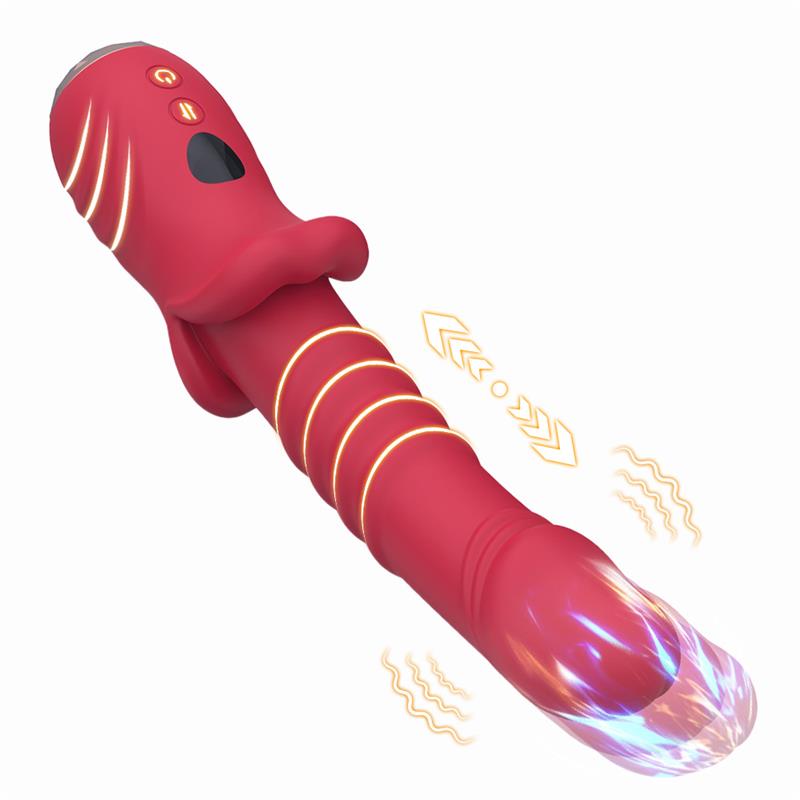 URBAN SKY - VIBRADOR CON THRUSTING PUNTO G Y PANTALLA DIGITAL