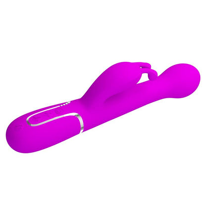 PRETTYLOVE - VIBRADOR CON THRUSTING Y BOLAS ROTATORIAS DEJON ROSA