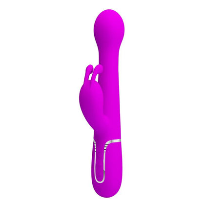PRETTYLOVE - VIBRADOR CON THRUSTING Y BOLAS ROTATORIAS DEJON ROSA