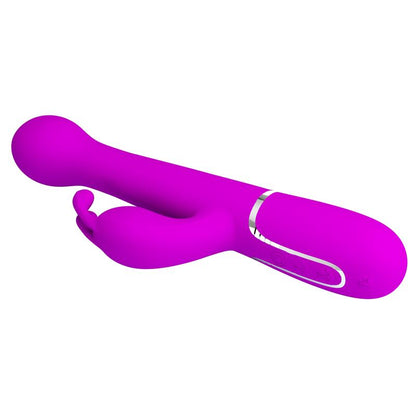 PRETTYLOVE - VIBRADOR CON THRUSTING Y BOLAS ROTATORIAS DEJON ROSA