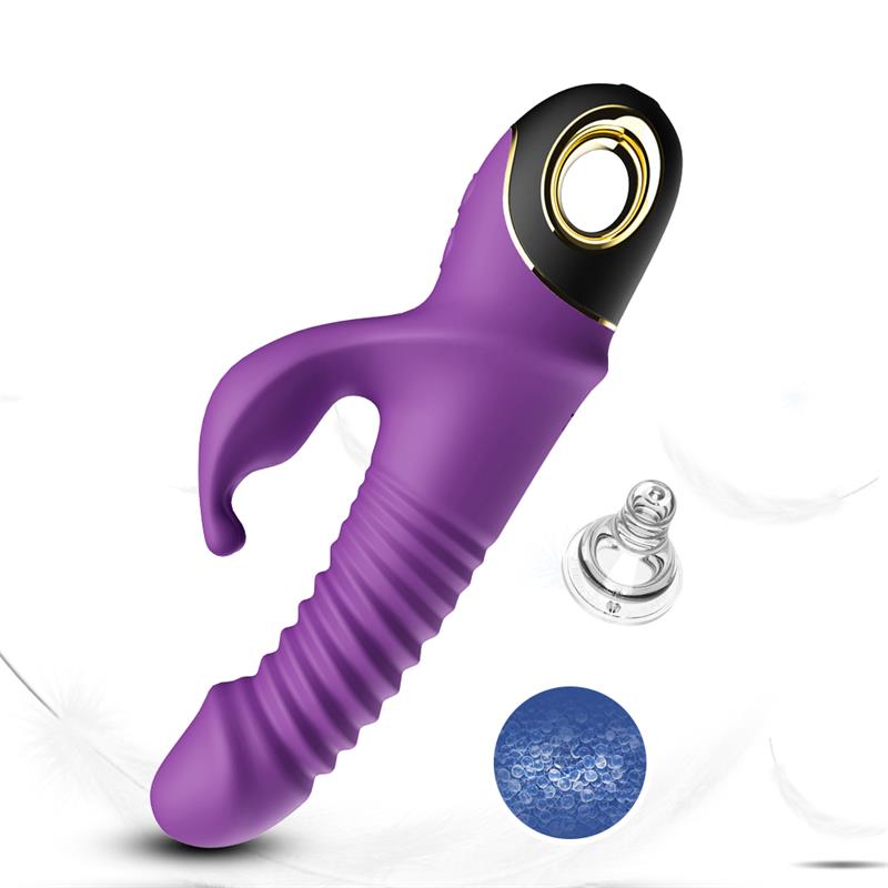 URBAN SKY - VIBRADOR CON THRUSTING Y OSCILACIÓN 360º PURPURA
