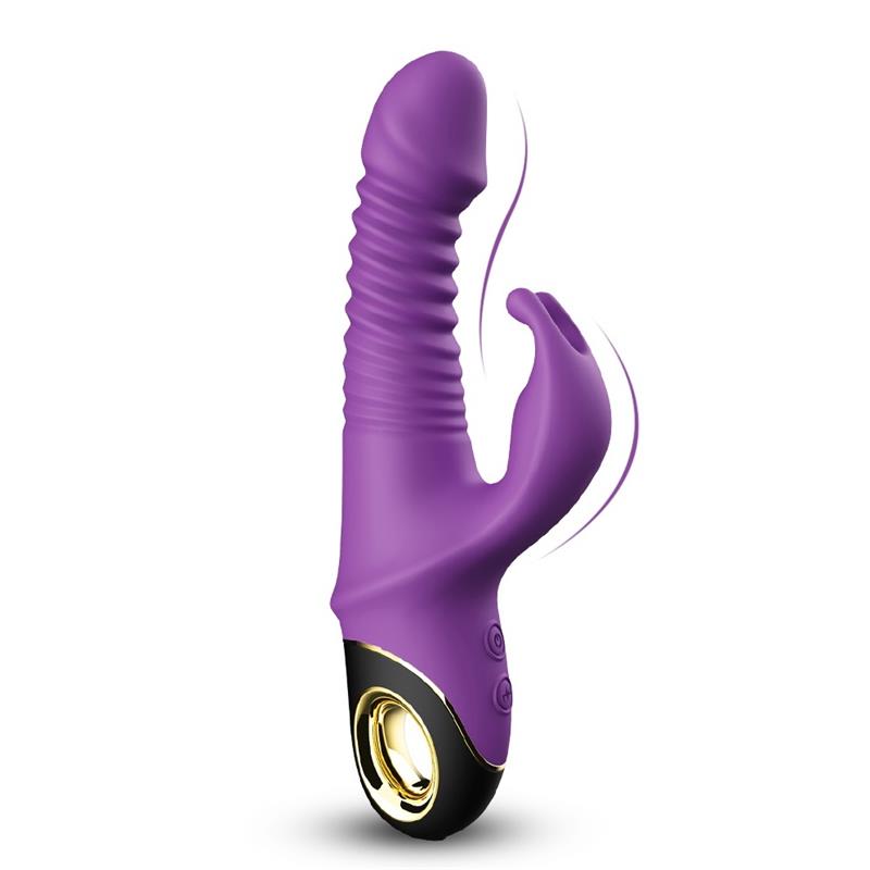 URBAN SKY - VIBRADOR CON THRUSTING Y OSCILACIÓN 360º PURPURA