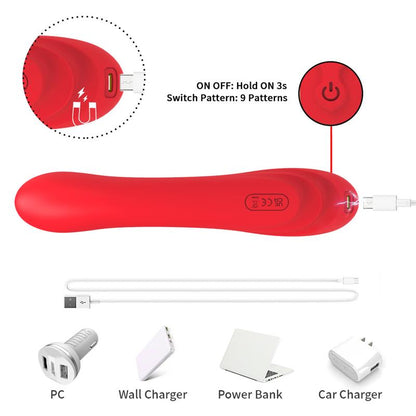URBAN SKY - VIBRADOR CON TICKLER PUNTO G