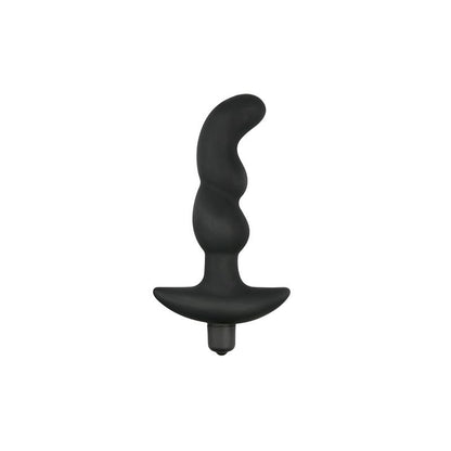 EASYTOYS - VIBRADOR PROSTÁTICO SILICONA NEGRO