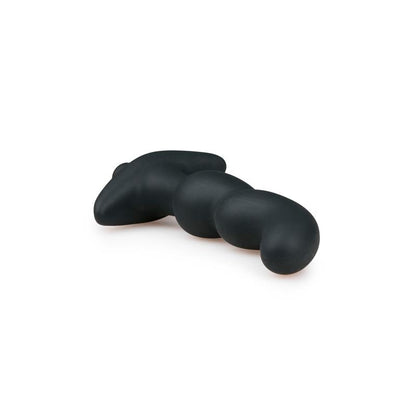 EASYTOYS - VIBRADOR PROSTÁTICO SILICONA NEGRO