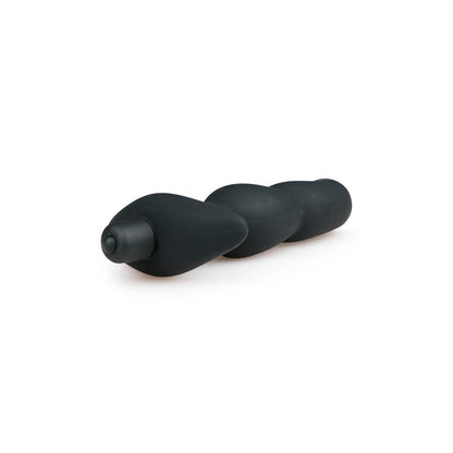 EASYTOYS - VIBRADOR PROSTÁTICO SILICONA NEGRO