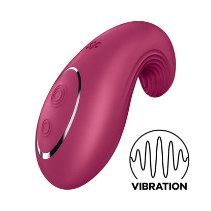 SATISFYER - DIPPING DELIGHT BERRY VIBRATOR