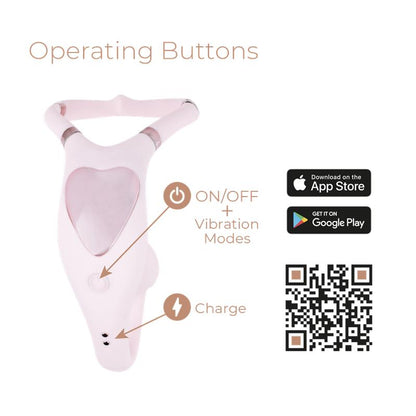 ADRIEN LASTIC - VIBRADOR DOBLE VENUS CON APP