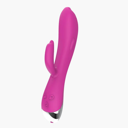 A-GUSTO - VIBRADOR DOLPHIN 6 FUNCIONES USB ROSA