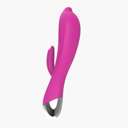 A-GUSTO - VIBRADOR DOLPHIN 6 FUNCIONES USB ROSA