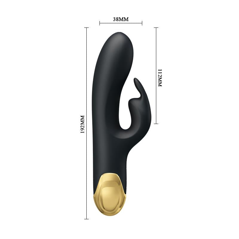 PRETTYLOVE - VIBRADOR DOUBLE PLEASURE 19.2 CM