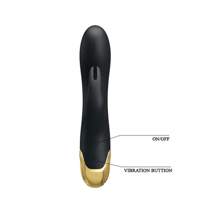 PRETTYLOVE - VIBRADOR DOUBLE PLEASURE 19.2 CM