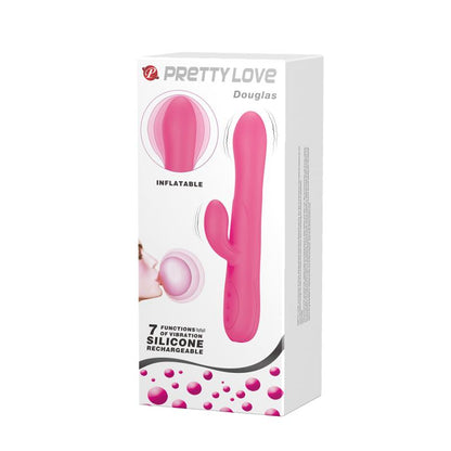 PRETTYLOVE - VIBRADOR DOUGLAS FUNCION INFLABLE