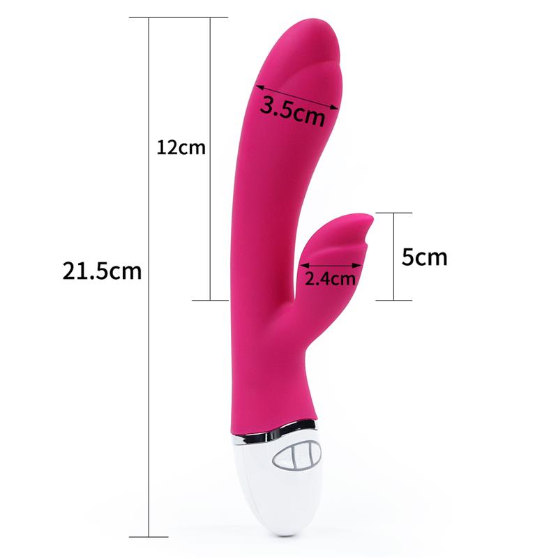 LOVETOY - VIBRADOR DREAMER II USB ROSE RED