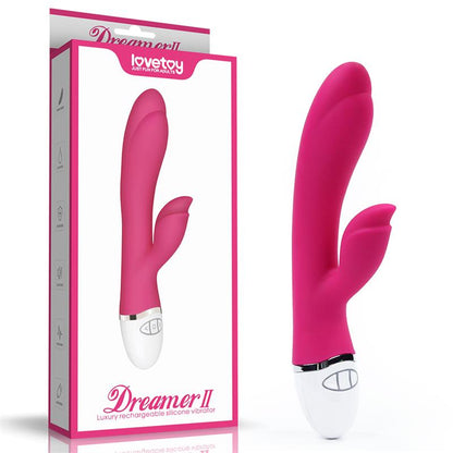LOVETOY - VIBRADOR DREAMER II USB ROSE RED