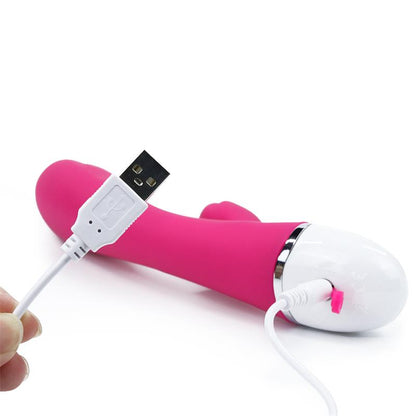 LOVETOY - VIBRADOR DREAMER II USB ROSE RED