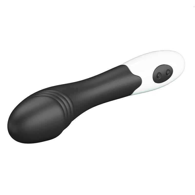 PRETTYLOVE - VIBRADOR ELEMENTAL 30 FUNIONES NEGRO