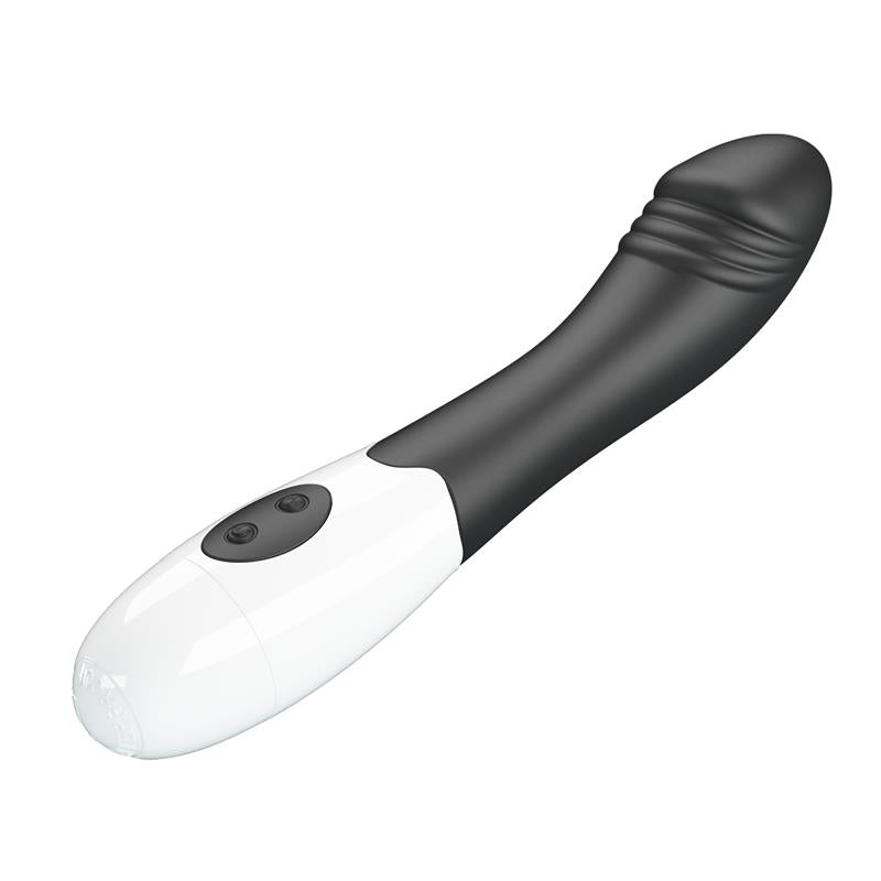 PRETTYLOVE - VIBRADOR ELEMENTAL 30 FUNIONES NEGRO