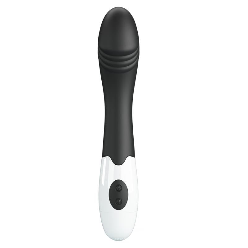 PRETTYLOVE - VIBRADOR ELEMENTAL 30 FUNIONES NEGRO