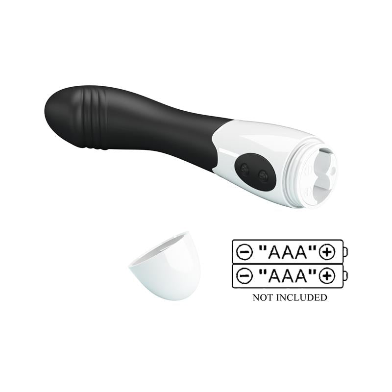 PRETTYLOVE - VIBRADOR ELEMENTAL 30 FUNIONES NEGRO