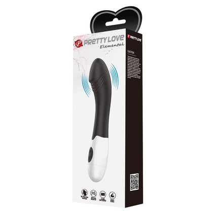 PRETTYLOVE - VIBRADOR ELEMENTAL 30 FUNIONES NEGRO