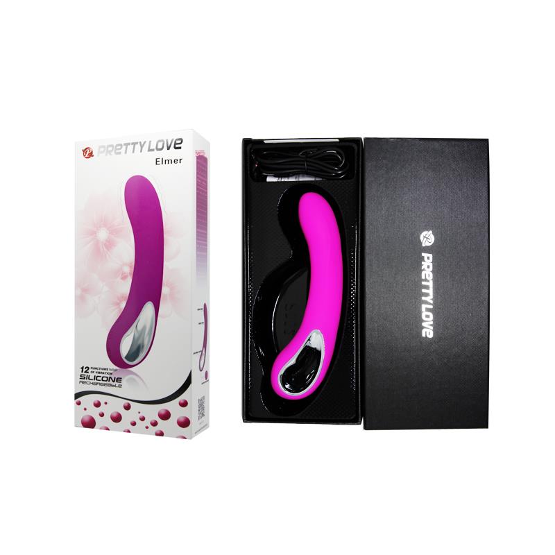 PRETTYLOVE - VIBRADOR ELMER COLOR ROSA