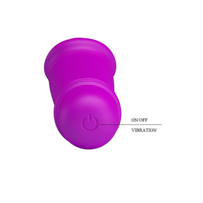 PRETTYLOVE - VIBRADOR EMILI COLOR ROSA CLAVE 90