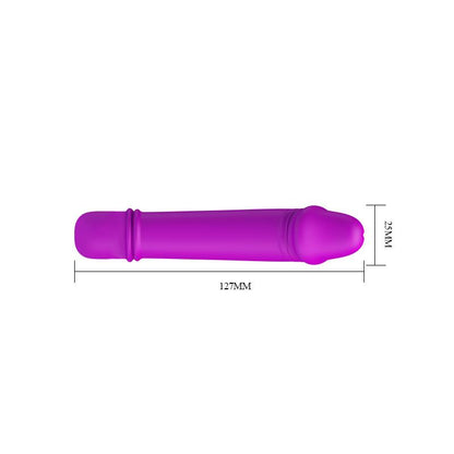 PRETTYLOVE - VIBRADOR EMILI COLOR ROSA CLAVE 90