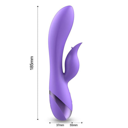 FESTIVAL - VIBRADOR ENGAR USB PÚRPURA