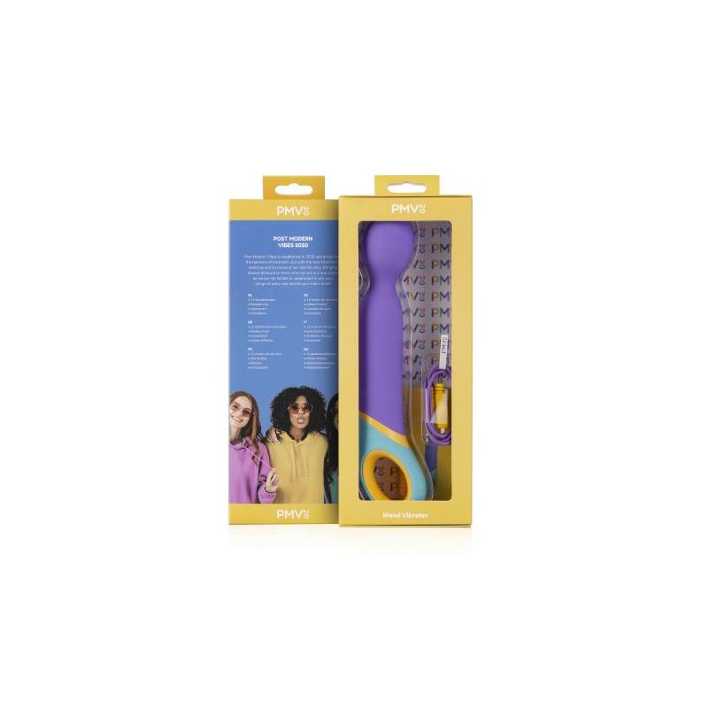 PMV20 - VIBRADOR ESTIMULACIÓN DOBLE BASE USB