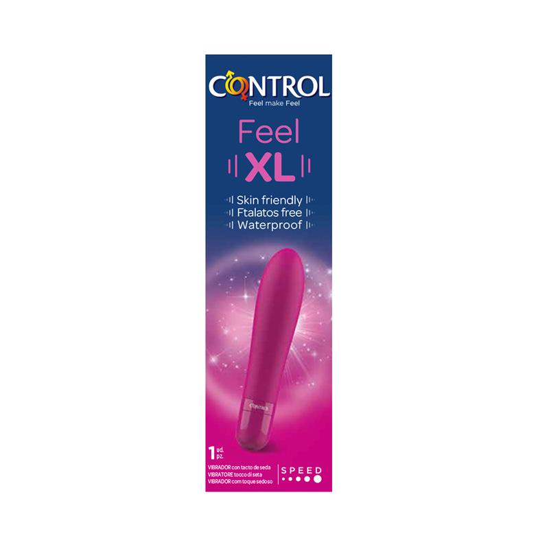 CONTROL - VIBRADOR FEEL XL 5 FUNCIONES