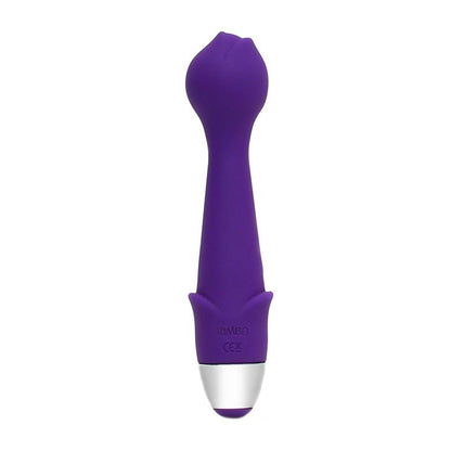 RIMBA TOYS - VIBRADOR FLOWER POWER MADEIRA PURPURA