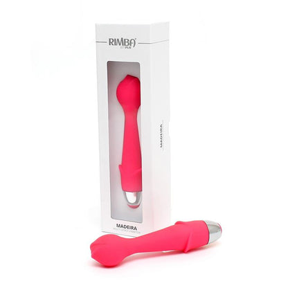 RIMBA TOYS - VIBRADOR FLOWER POWER MADEIRA ROSA