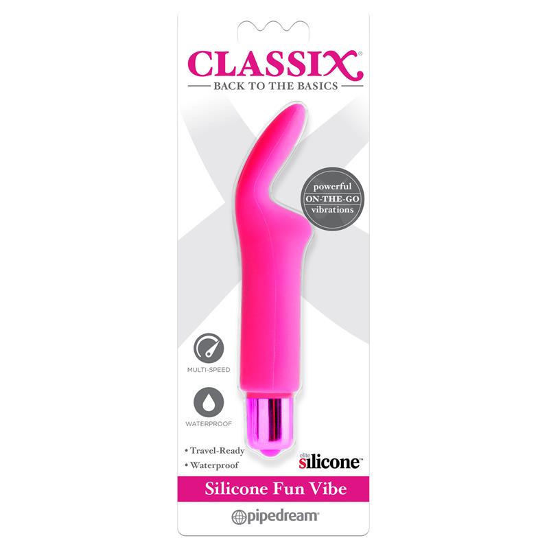 CLASSIX - VIBRADOR FUN VIBE ROSA