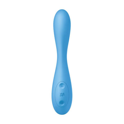 SATISFYER - VIBRADOR G-SPOT FLEX 4 CON APP SATISFYER CONNECT AZUL