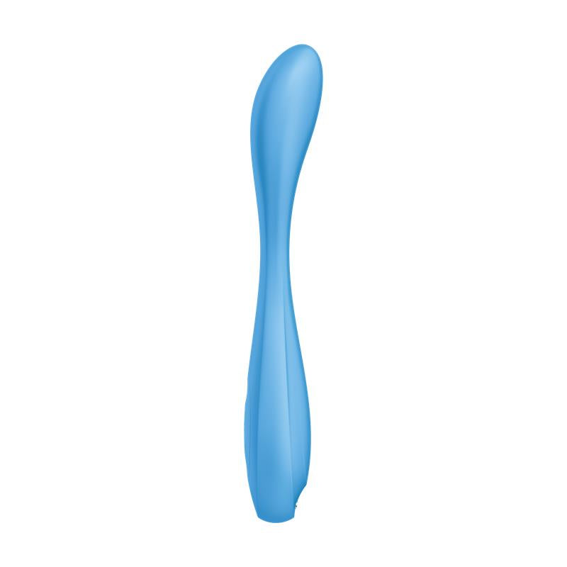 SATISFYER - VIBRADOR G-SPOT FLEX 4 CON APP SATISFYER CONNECT AZUL
