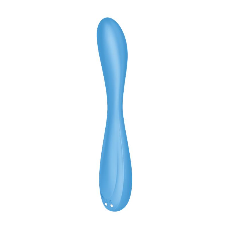 SATISFYER - VIBRADOR G-SPOT FLEX 4 CON APP SATISFYER CONNECT AZUL