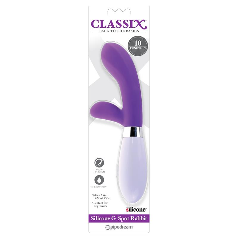CLASSIX - VIBRADOR G-SPOT RABBIT PURPURA