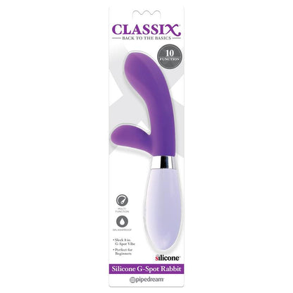 CLASSIX - VIBRADOR G-SPOT RABBIT PURPURA