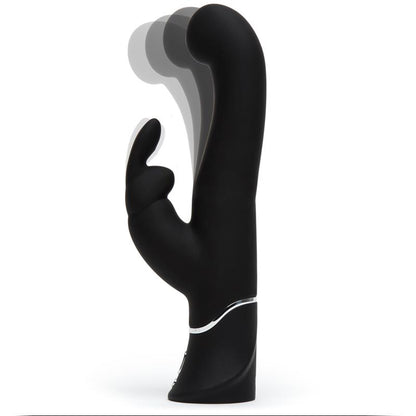 HAPPY RABBIT - VIBRADOR G-SPOT STROKER RABBIT NEGRO