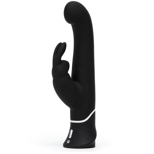 HAPPY RABBIT - VIBRADOR G-SPOT STROKER RABBIT NEGRO